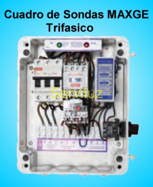 Cuadros de Sondas para bomba Sumergibles 3.00 HP Trifasico Pozo MAXGE Cuadros de Sondas para bomba Sumergibles 3.00 HP Trifasico Pozo MAXGE